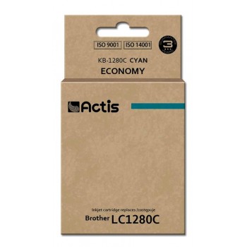 Actis KB-1280C ink (replacement for Brother LC-1280C Standard 19 ml cyan)