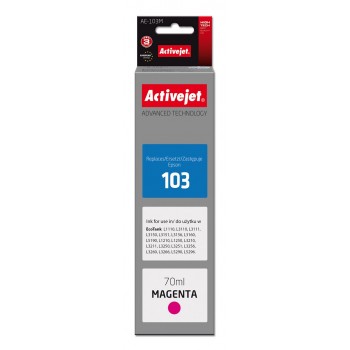 Activejet AE-103M Ink cartridge (replacement for Epson 103 C13T00S34A Supreme 70 ml magenta)