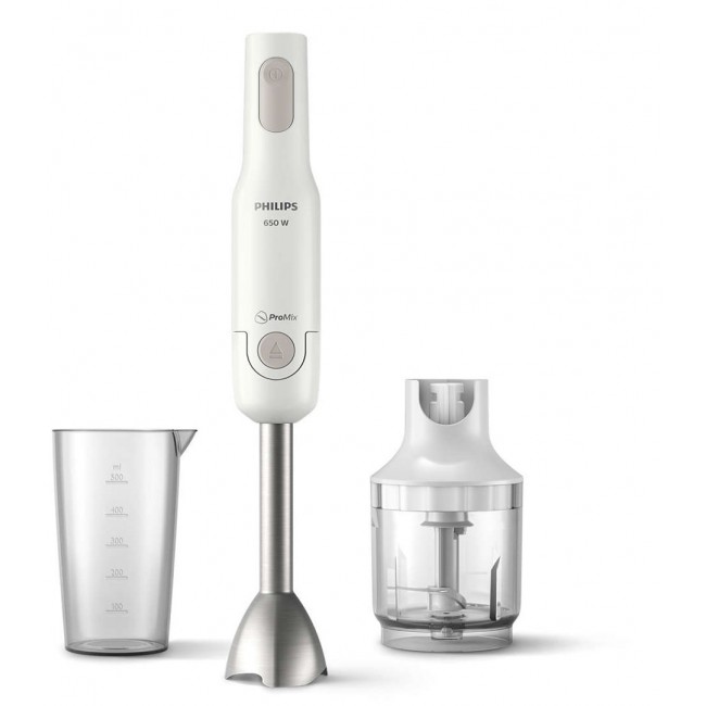 Philips | Daily Collection ProMix HR2535/00 | Hand Blender | 650 W | Number of speeds 1 | Chopper | White