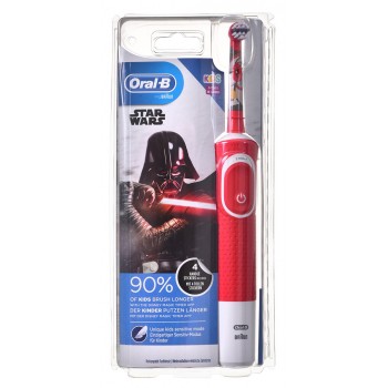 ORAL-B Vitality D100 KIDS Star Wars Electric toothbrush Red