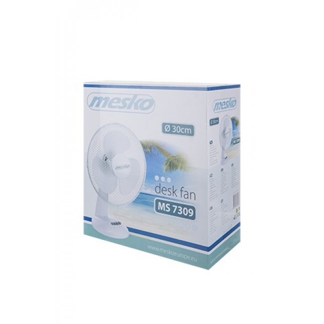 Mesko Home MS 7309 household fan White