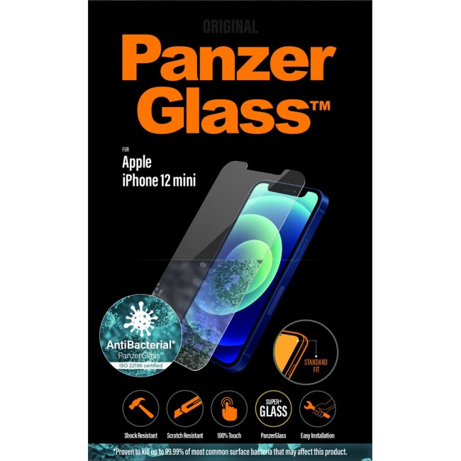 PanzerGlass Screen Protector Apple iPhone 12 Mini | Standard Fit