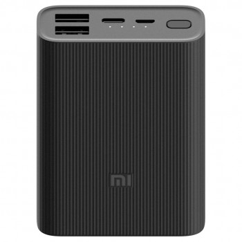 Xiaomi Mi Power Bank 3 Ultra Compact Lithium Polymer (LiPo) 10000 mAh Black