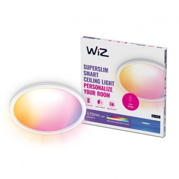WiZ | Smart WiFi SuperSlim Ceiling 545mm, White | 32 W | 2200-6500 K (RGB)