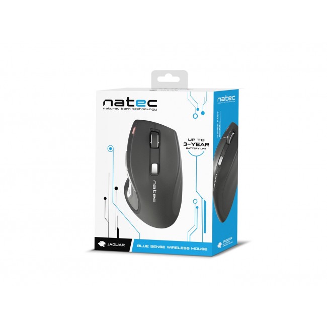 NATEC Jaguar mouse Right-hand RF Wireless 2400 DPI
