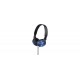 Sony MDR-ZX310AP Headset Wired Head-band Calls/Music Blue