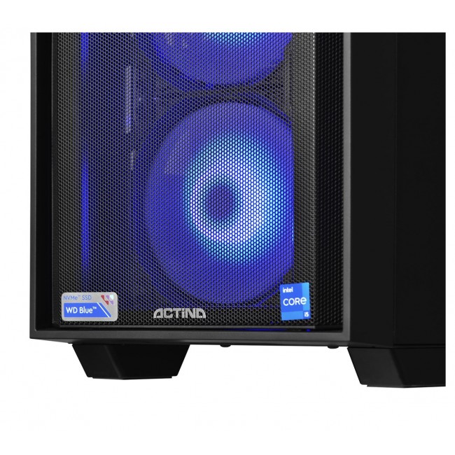 Actina 5901443335931 PC Mini Tower AMD Ryzen 7 5700X 32 GB DDR4-SDRAM 2 TB SSD NVIDIA GeForce RTX 4070 Black