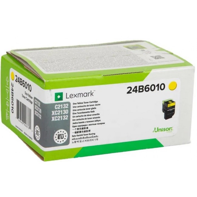 Lexmark 24B6010 toner cartridge 1 pc(s) Original Yellow