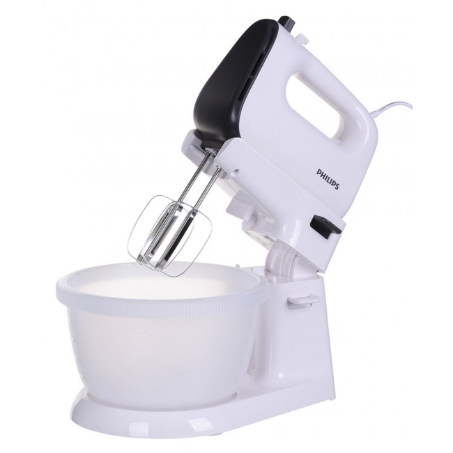 Philips Viva Collection HR3745/00 mixer Stand mixer 450 W Grey, White