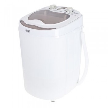 Adler AD 8055 washing machine Top-load 3 kg Cream, White