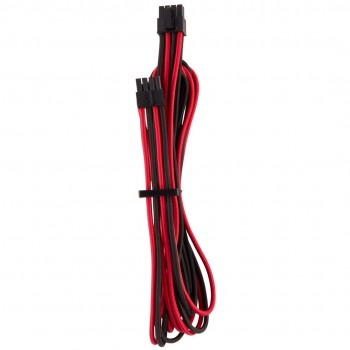 Corsair Premium Sleeved EPS12V ATX12V Cable Twin Pack (Gen 4) - red/black