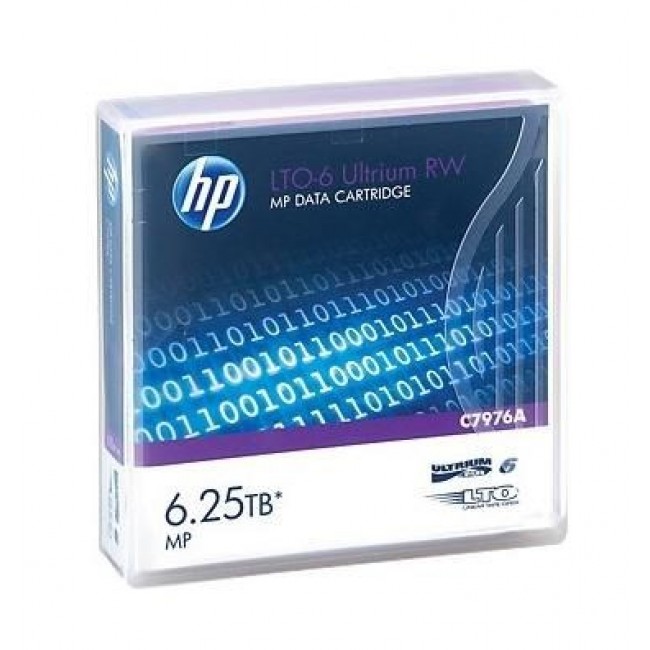 Hewlett Packard Enterprise LTO-6 Ultrium RW 6250 GB 1.27 cm