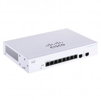 Cisco CBS220-8T-E-2G Managed L2 Gigabit Ethernet (10/100/1000) 1U White