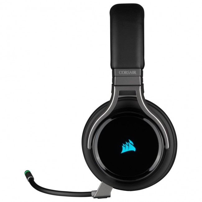 Corsair Virtuoso RGB Headset Wired & Wireless Head-band Gaming USB Type-A Carbon