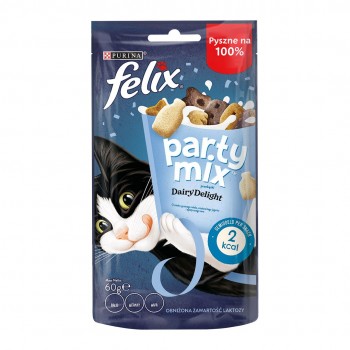 FELIX Party Mix Dairy Delight - Cat snack - 60g