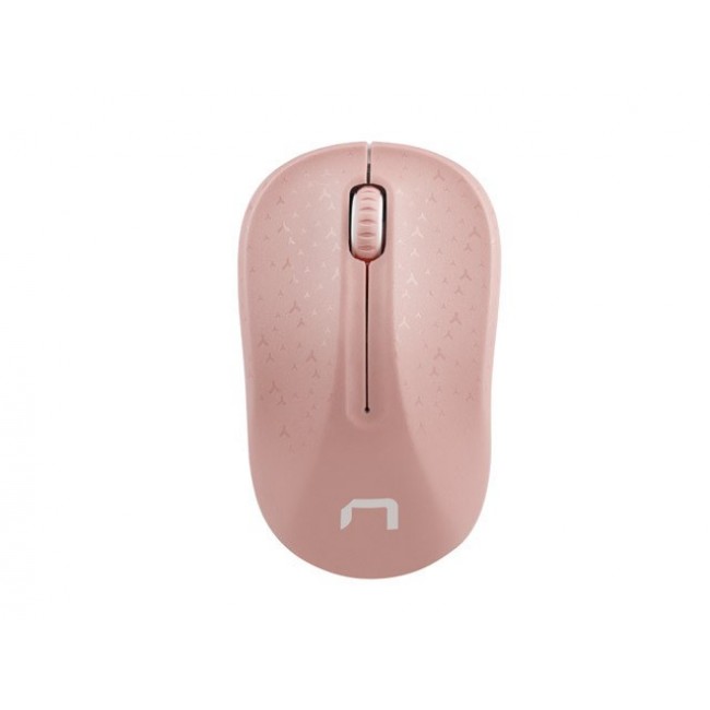 Natec Wireless Mouse Toucan Pink & White 1600DPI