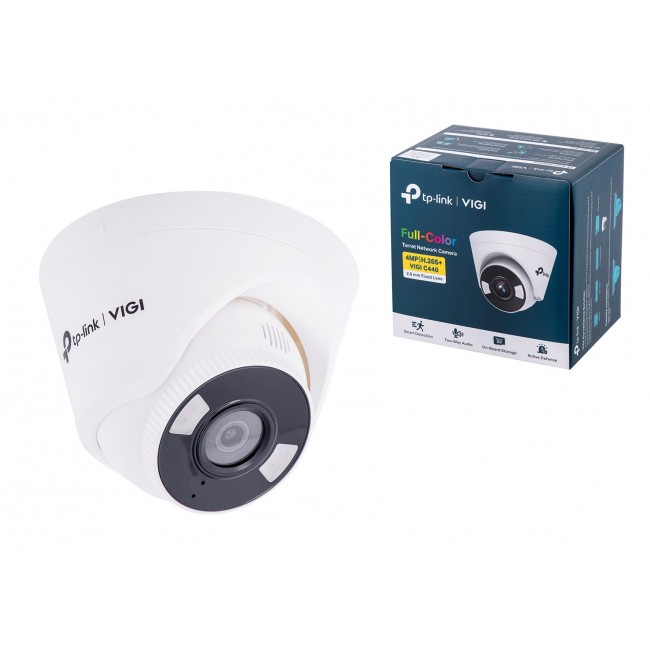 TP-Link VIGI C440(2.8mm) Turret IP security camera Indoor & outdoor 2560 x 1440 pixels Ceiling