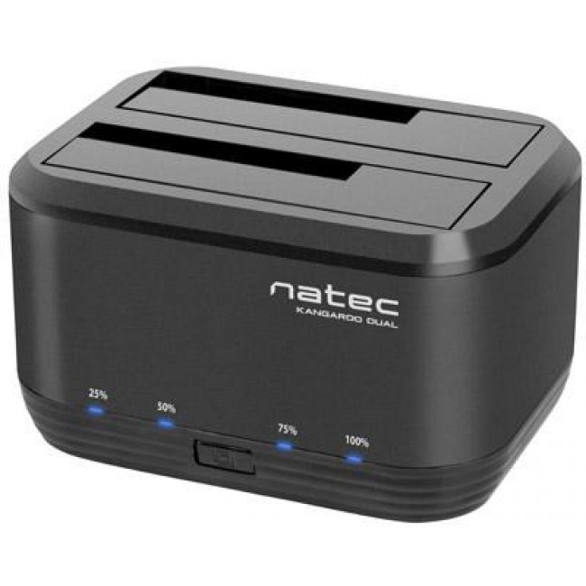 NATEC Kangaroo Dual USB 3.2 Gen 1 (3.1 Gen 1) Type-A Black