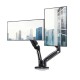Desk mount for 2 monitors LED/LCD 13-27