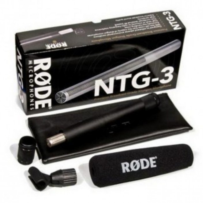 R DE NTG-3B microphone Black Stage/performance microphone