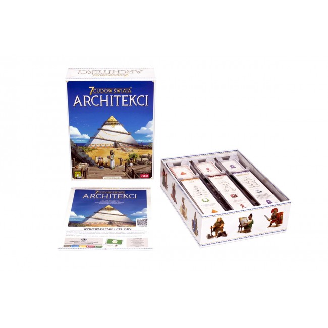 Board game 7 WONDERS OF THE WORLD - ARCHITECTS (POLISH VERSION)