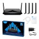 Cudy P5 wireless router Gigabit Ethernet Dual-band (2.4 GHz / 5 GHz) 5G Black