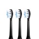 Promedix PR-750 B Electric Sonic Toothbrush IPX7 Black, Travel Case, 5 Operation Modes, Timer, 3 Power Levels, 3 Exchangable Heads