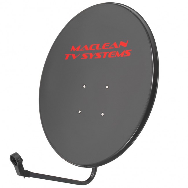 Maclean MCTV-929 Satellite Dish Maclean TV System, Phosphated Steel, Graphite, 90cm