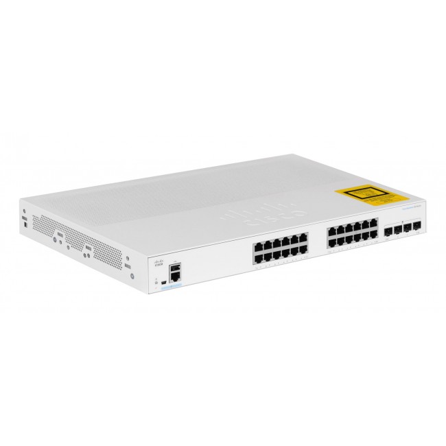 Cisco CBS250-24T-4G-EU network switch Managed L2/L3 Gigabit Ethernet (10/100/1000) Silver