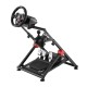 NanoRS RS155 Foldable Steel Gaming Steering Wheel Stand Pedals Holder Adjustable Non Slip