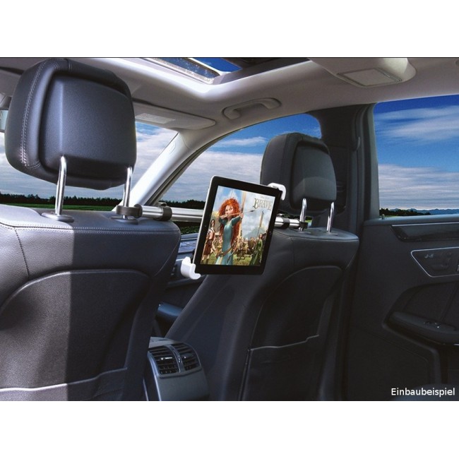 Maclean Brackets MC-657 Universal Headrest Car Tablet Holder, 7