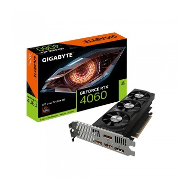 Gigabyte GeForce RTX 4060 OC Low Profile 8G NVIDIA GeForce RTX 4060 8 GB GDDR6