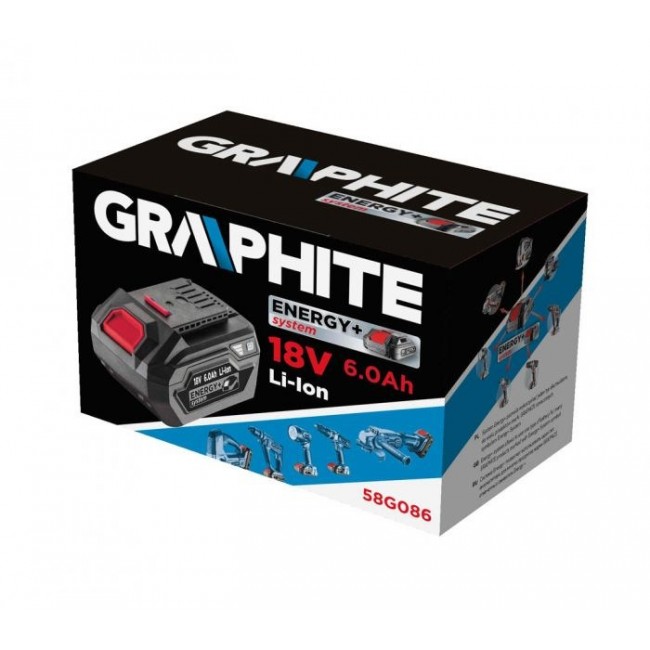 Graphite 58G086 cordless tool battery / charger