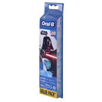 ORAL-B STAR WARS - Replacement electric toothbrush heads, 4 pc(s)