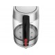 Tefal KI772D electric kettle 1.7 L 2400 W Stainless steel, Transparent