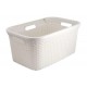 Curver Style 3253920708007 laundry basket 45 L Rectangular Rattan White