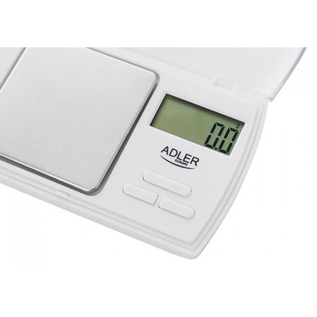 Adler AD 3161 kitchen scale White Rectangle Electronic personal scale
