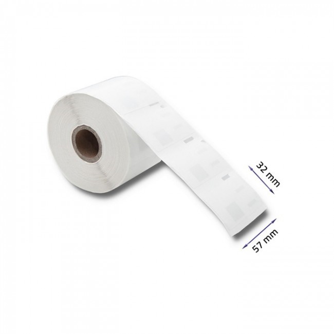 Qoltec 50235 Labels for DYMO LW-11354 | S0722540 | 57 x 32 mm | 1000 pieces