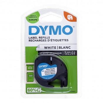 DYMO 12mm LetraTAG Plastic tape label-making tape