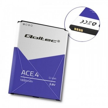 Qoltec 52089 mobile phone spare part Battery Blue, White