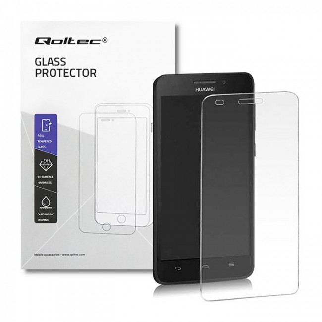 Qoltec 51175 screen protector Clear screen protector Mobile phone/Smartphone Huawei 1 pc(s)