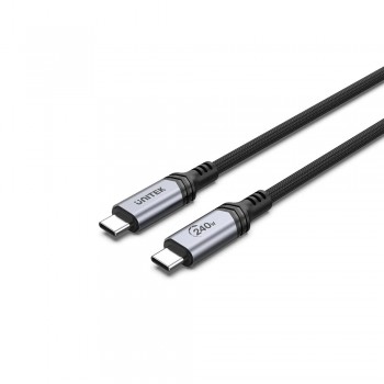 UNITEK CABLE USB-C, 240W, 2M