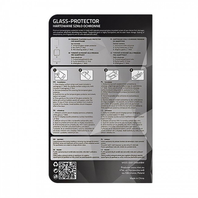 Qoltec 51174 screen protector Clear screen protector Mobile phone/Smartphone Huawei 1 pc(s)