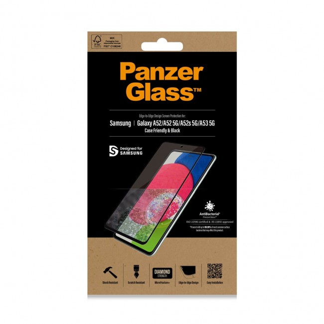 PanzerGlass Samsung Galaxy A52 | A52 5G | A52s 5G | A53 5G | Screen Protector Glass