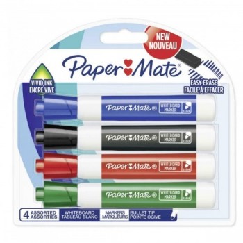 Dry erase marker set Paper-Mate - 4 colors