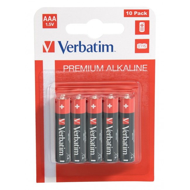 Verbatim AAA Alkaline Batteries