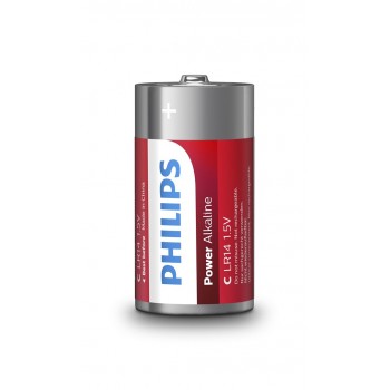 Philips Power Alkaline Battery LR14P2B/10