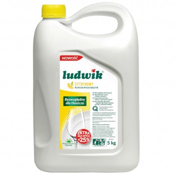 LUDWIK Dishwashing Liquid Lemon 5 kg
