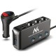 Maclean MCE218 mobile device charger Black Auto
