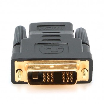 Gembird A-HDMI-DVI-2 cable gender changer Black